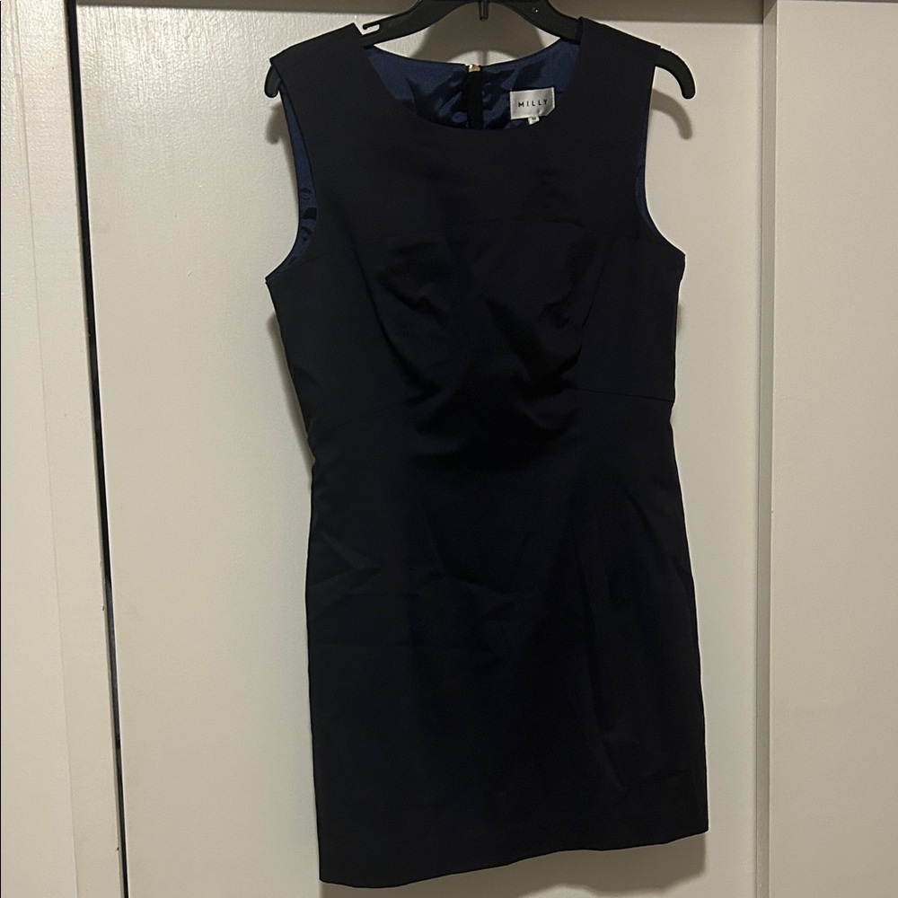 MILLY Navy Mini Dress